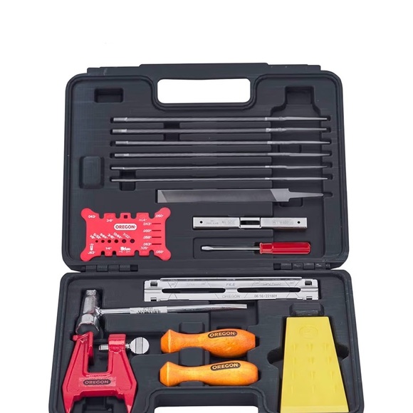 Oregon Other - OREGÓN Chain Sharpening Kit - Includes Files, Handles, Depth Gauge & More. NEW